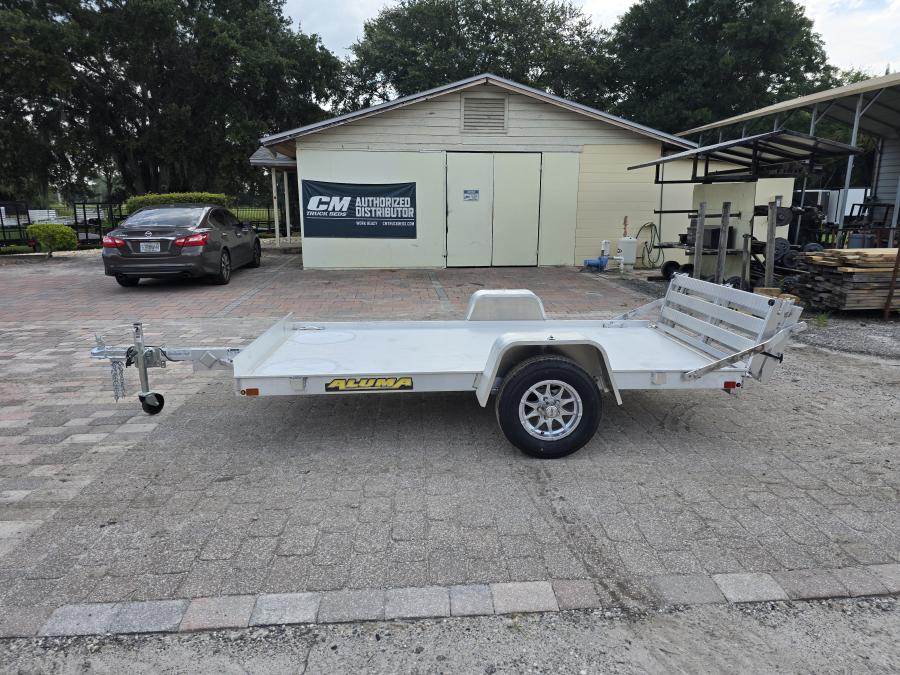 Aluma 6310 Aluma 63" x 120" SA Utility Trailer, Bi-Fold Tailgate, Image 0