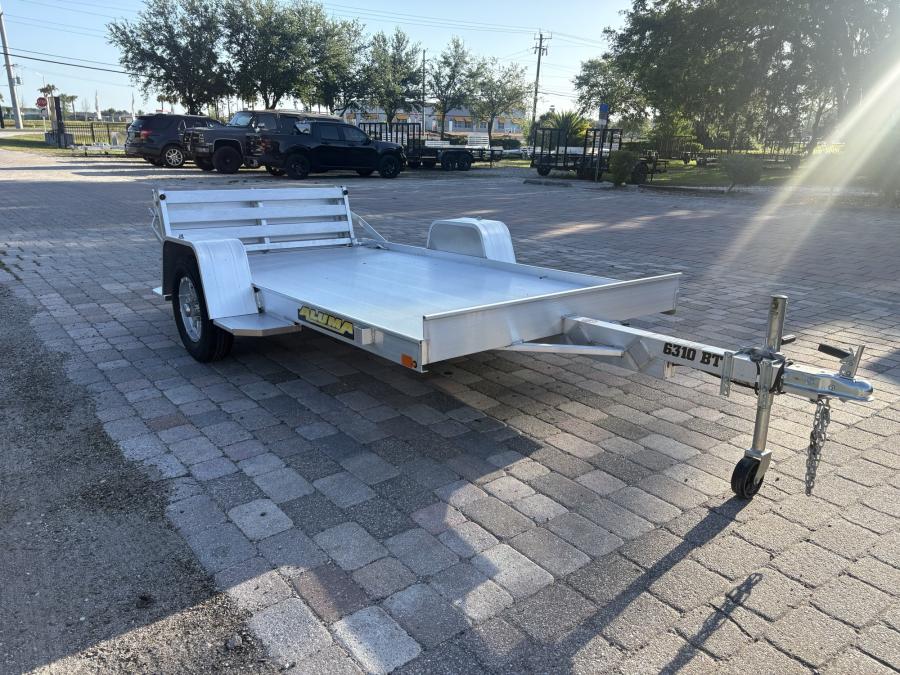 Aluma 6310 Aluma 63" x 120" SA Utility Trailer, Bi-Fold Tailgate, Image 0