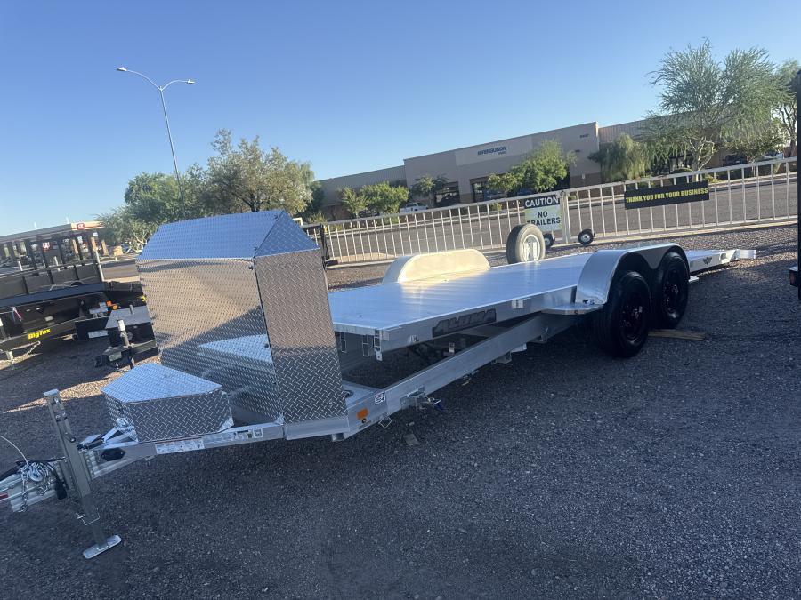 Aluma 8220 Aluma 82" x 20 Tilt TA Utility Trailer, 5200# Axles Image 0