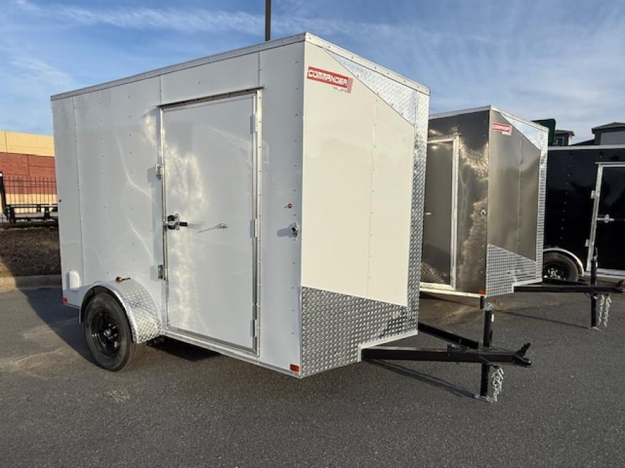 6X10 6X10 V NOSE ENCLOSED STD RAMP DOOR 3K BY CARRY ON Image 0