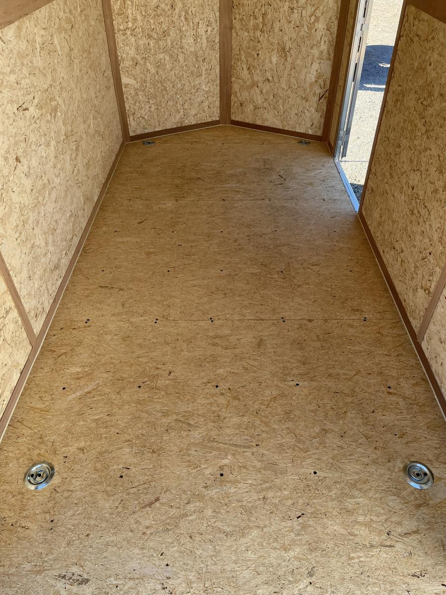 6 X 12 V-Nose Cargo Trailer, Tandem Axle Image 9