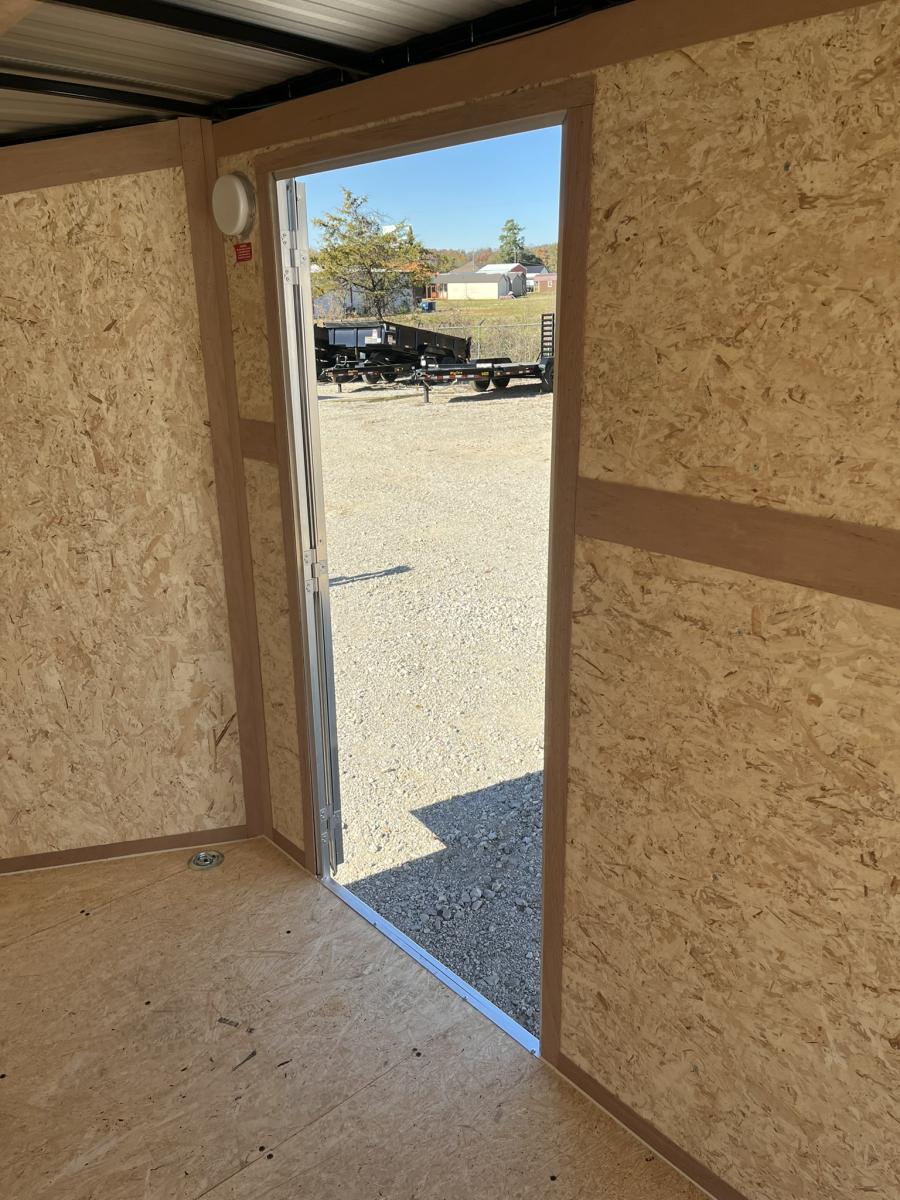 6 X 12 V-Nose Cargo Trailer, Tandem Axle Image 10