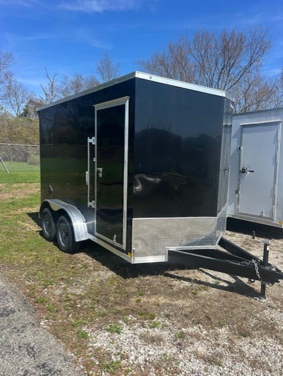 RDLX RDLX 7 x 12 TA FLAT TOP WEDG ENCLOSED TRAILER BY RC Image 1