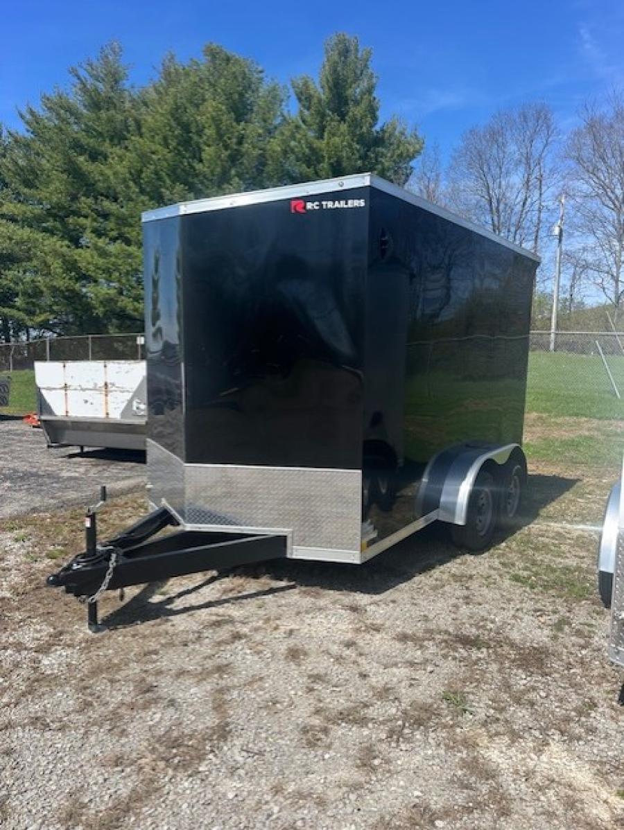 RDLX RDLX 7 x 12 TA FLAT TOP WEDG ENCLOSED TRAILER BY RC Image 2