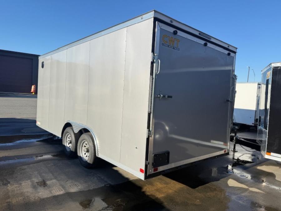 CWG8 Cargo 85 x 18 TA 10K SILVER by Covered Wagon Trailers Image 1