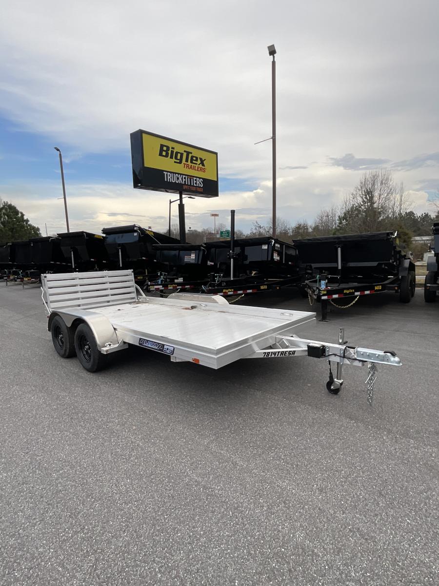 Aluma 7814 78"X172.5" BED ES SERIES Trailer, Tandem Axle Image 0