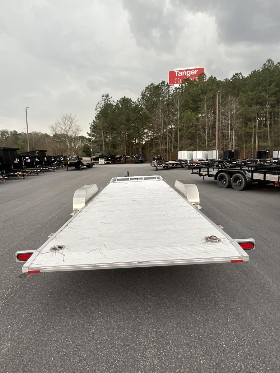 Aluma 8220 Aluma 82" x 20 Tilt TA Utility Trailer, 4800# Axles Image 1