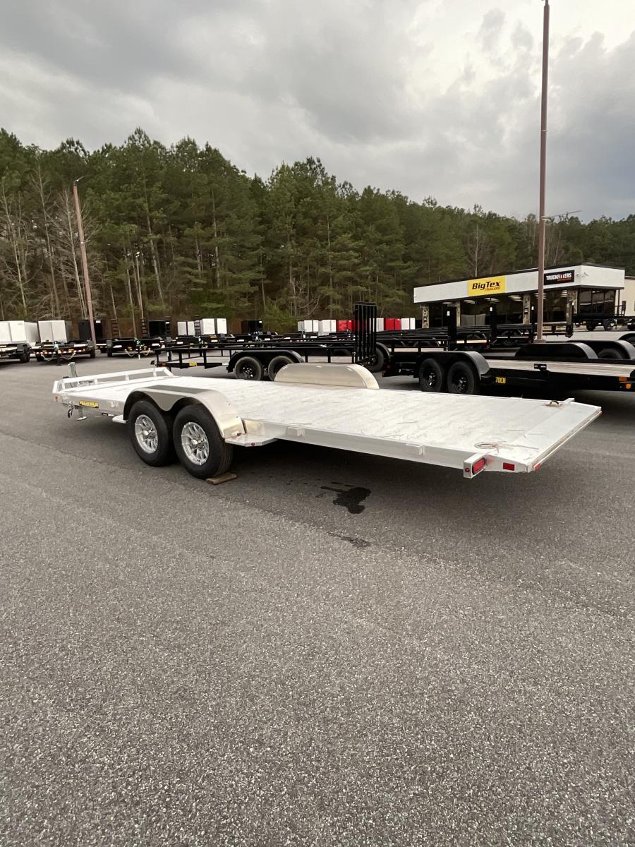 Aluma 8220 Aluma 82" x 20 Tilt TA Utility Trailer, 4800# Axles Image 2