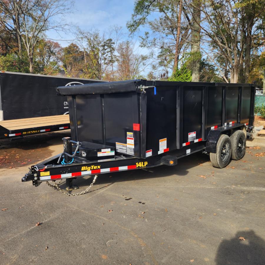 Big Tex 14LP, Dump, 83" x 12', 14K, 4' Sides Image 0