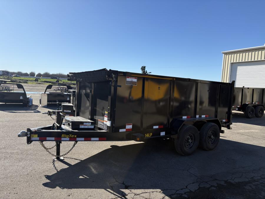 Big Tex 14LP, Dump, 83" x 14', 14K, 4' Sides Image 0