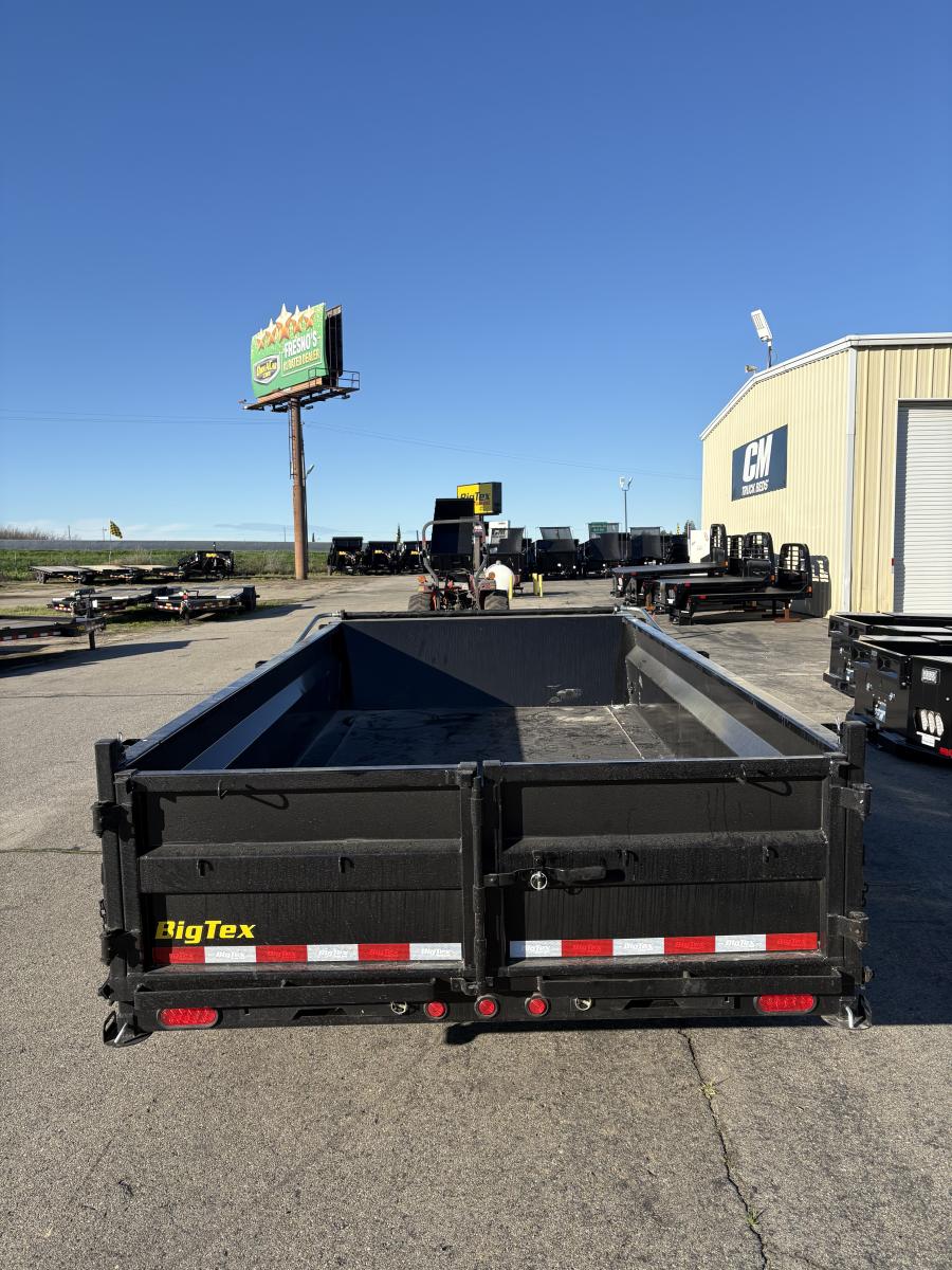 Big Tex 14TD 15.4K HD TELESCOPIC DUMP 83"x1 6SIR, X-SERIES PKG, BLK Image 1