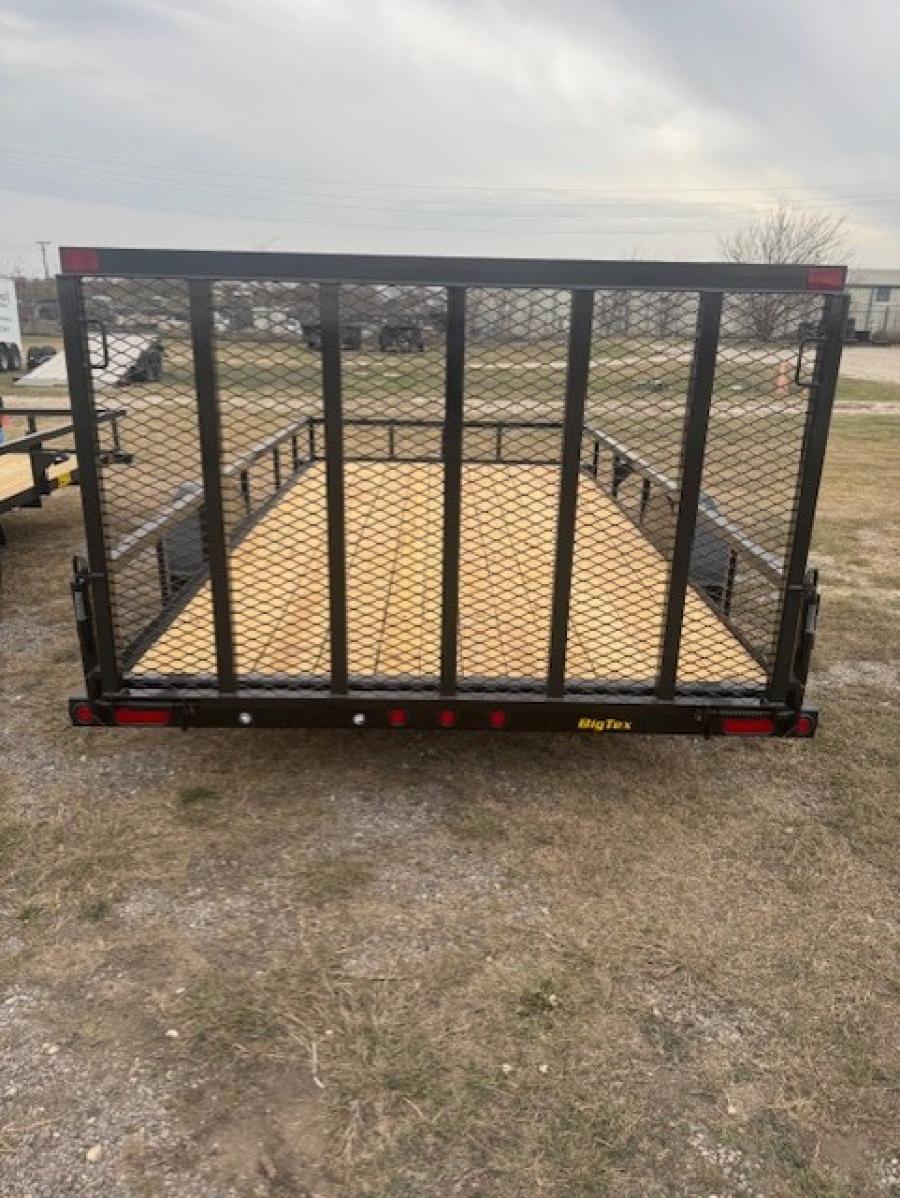 Big Tex 35SX SINGLE AXLE UTILITY 83"x14 4RG, SPARE MNT Image 2