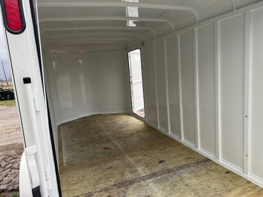 14′ x 6’8″ x 6’6″ Bumper Pull Steel Cargo by Delta Mfg. Image 2