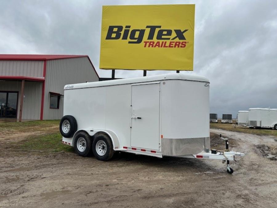 16' x 6'8" x 6'6" Bumper Pull Steel Enclosed Trailer by Delta Mfg. Image 5
