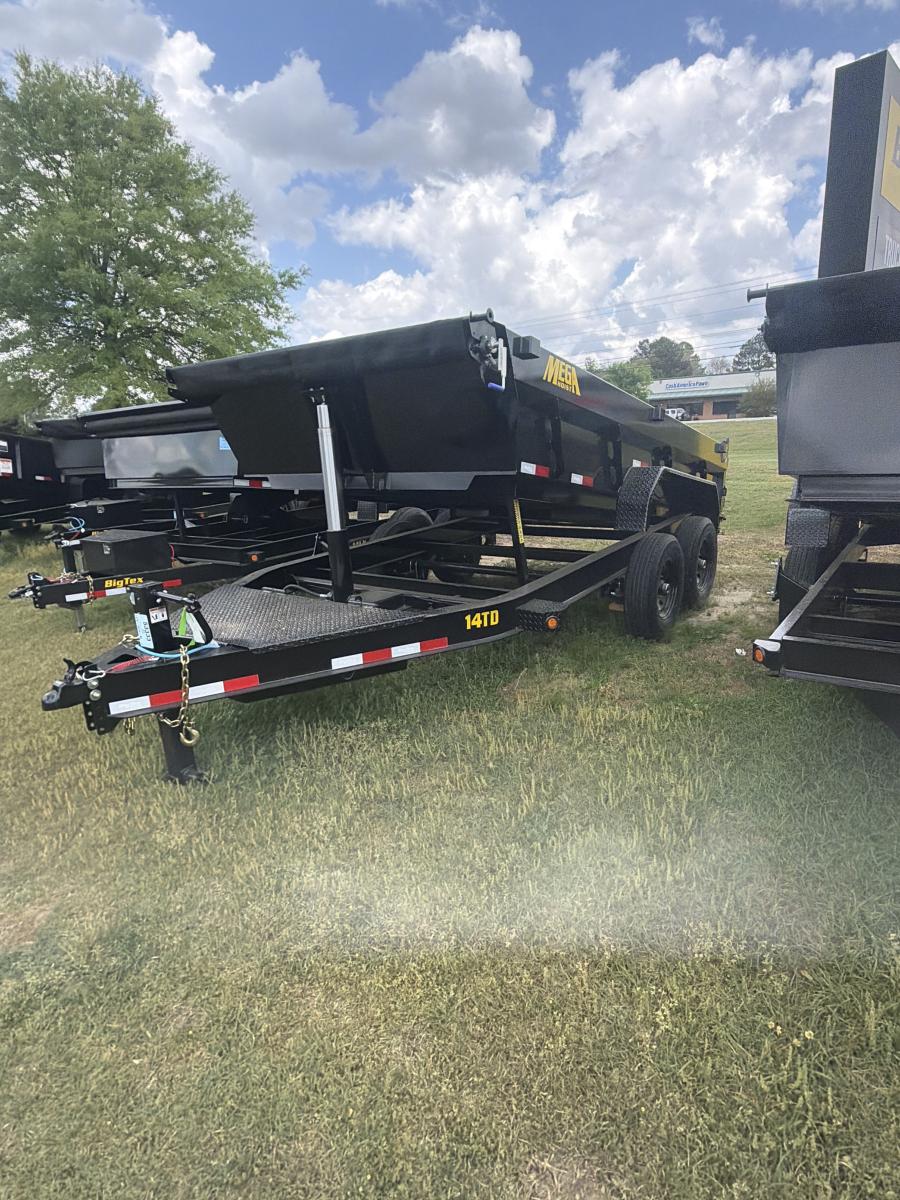 Big Tex 14TD 15.4K HD TELESCOPIC DUMP 83″x1 6SIR, BLACK Image 1