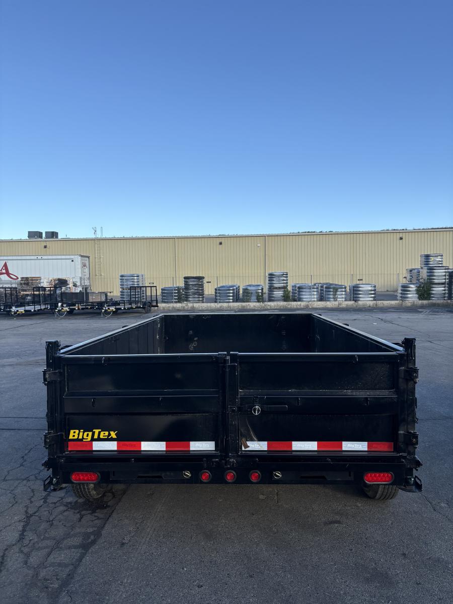 Big Tex 14LX 14K CHANNEL TAND DUMP 83"x12 BLACK, 6SIR Image 1