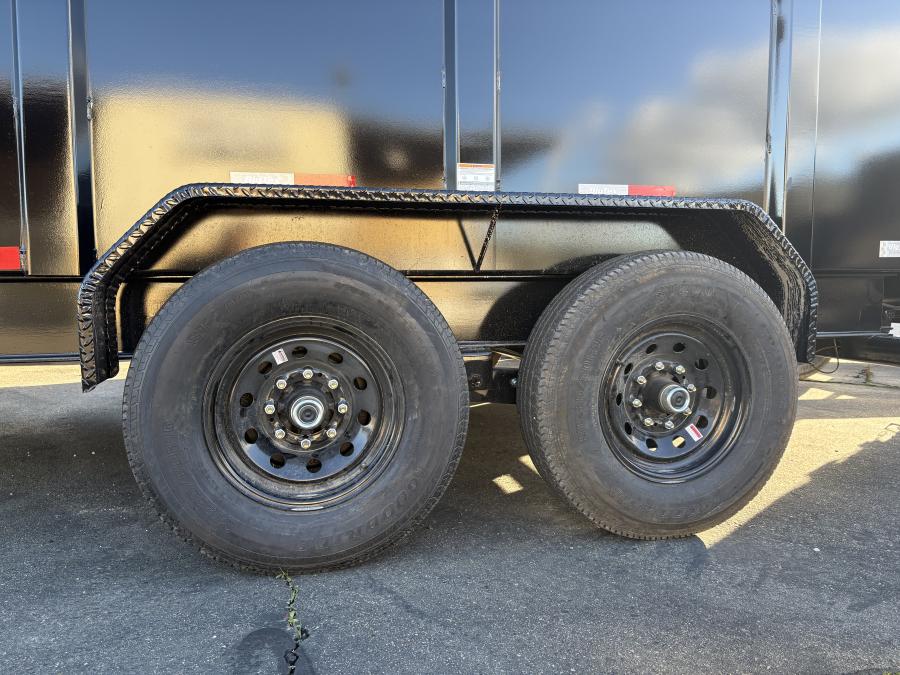 Big Tex 14LX 14K CHANNEL TAND DUMP 83"x12 BLACK, 6SIR Image 2