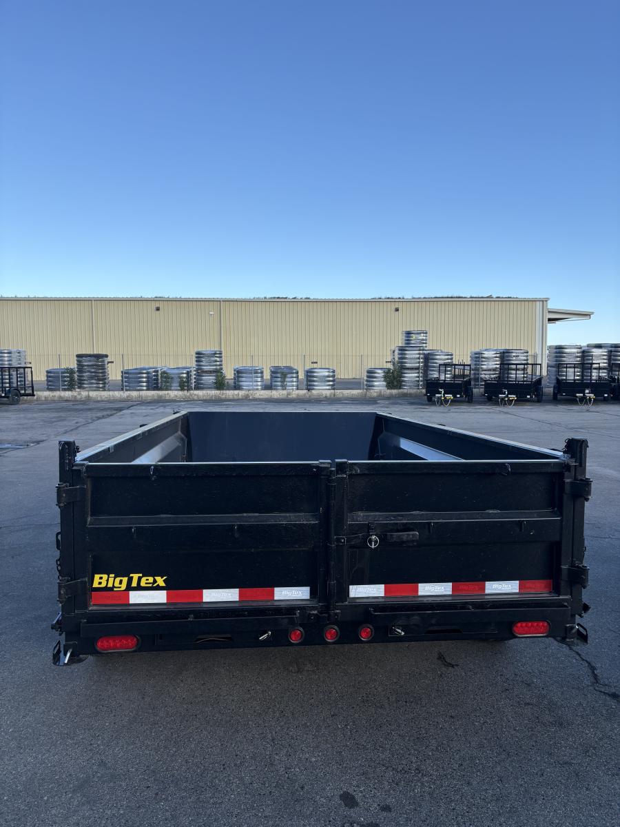 Big Tex 14TD 15.4K HD TELESCOPIC DUMP 83"x1 6SIR, BLACK Image 1