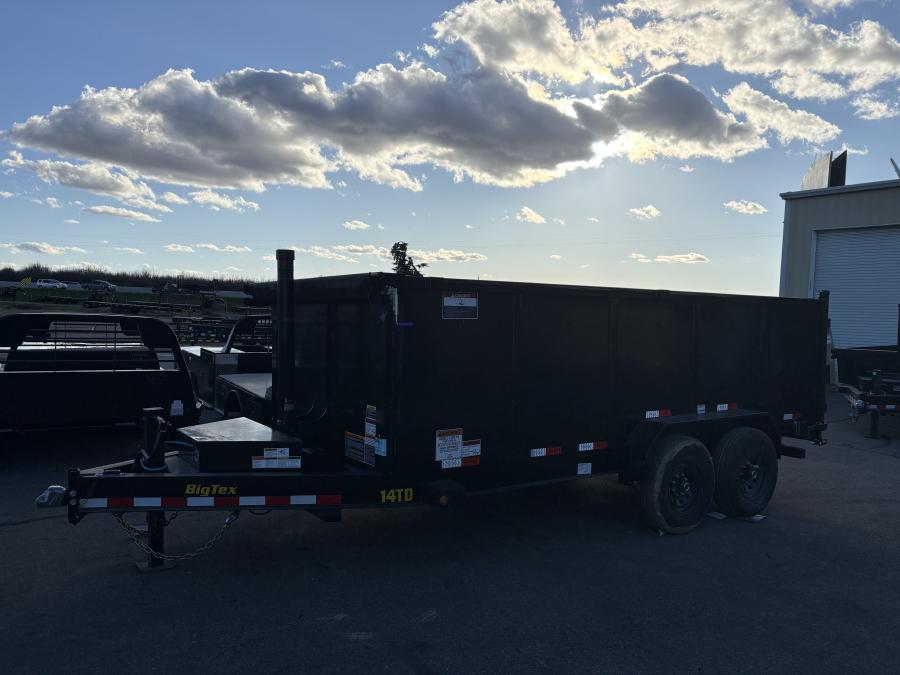 Big Tex 14TD, Dump, 83" x 16', 14K, 4' Sides Image 0