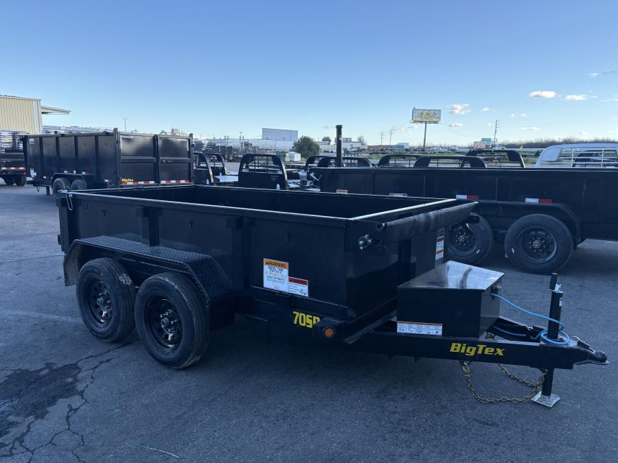 Big Tex 70SR, Dump, 60" x 10', 7K, Double Rear Doors Image 0