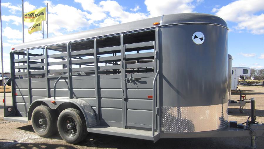 WW ALL AROUND 16X6 STOCK TRAILER #28475 Image 0