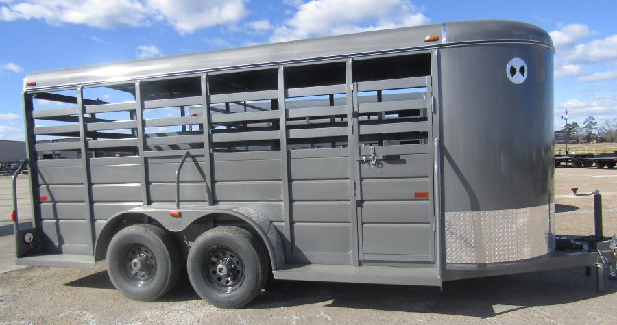 WW ALL AROUND 16X6 STOCK TRAILER #28544 Image 0