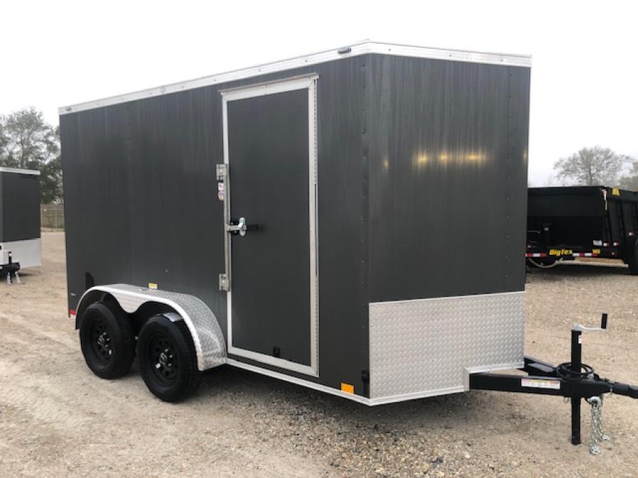 STAS STALL 6X12 TA CHARCOAL RD STD 6HT 008586 Image 1