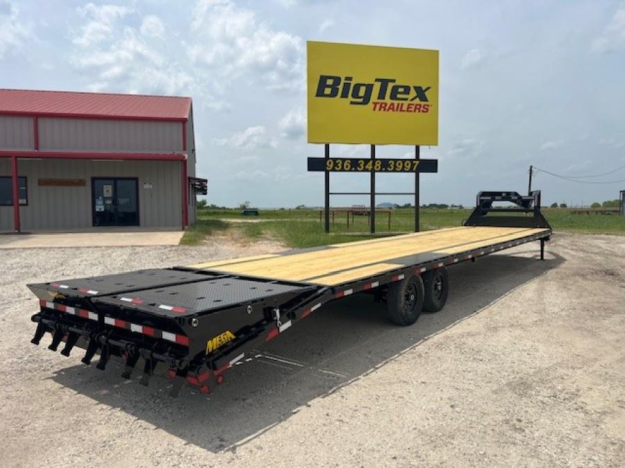 Big Tex 14GN, Gooseneck, 102″ x 40′, 15.9K, Dovetail, Mega Ramps Image 0