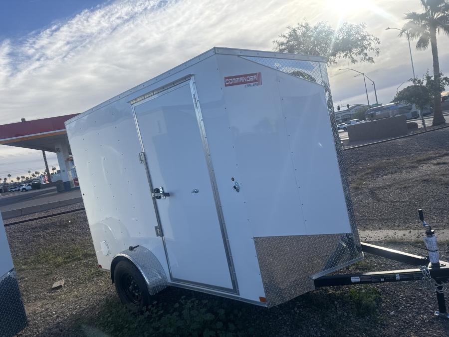 6X10 6X10 V NOSE ENCLOSED STD RAMP DOOR 3K BY CARRY ON Image 0