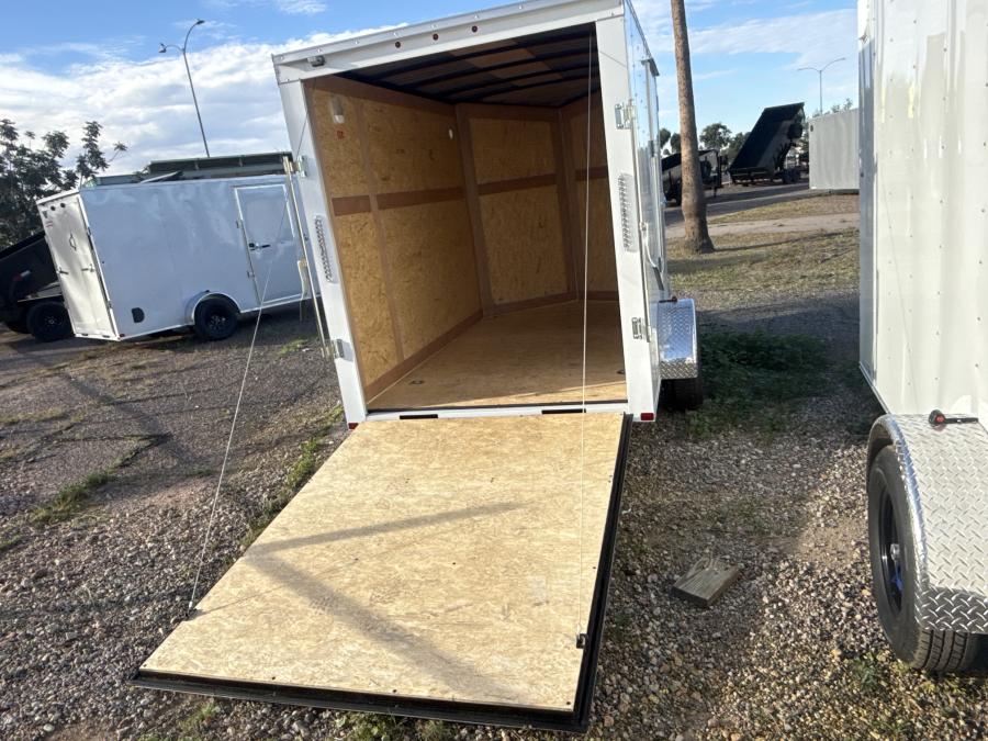 6X10 6X10 V NOSE ENCLOSED STD RAMP DOOR 3K BY CARRY ON Image 1