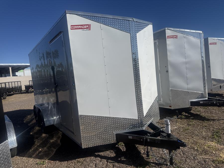 7X16 7X16 V NOSE ENCLOSED STD RAMP DOOR 7K BY CARRY ON Image 0