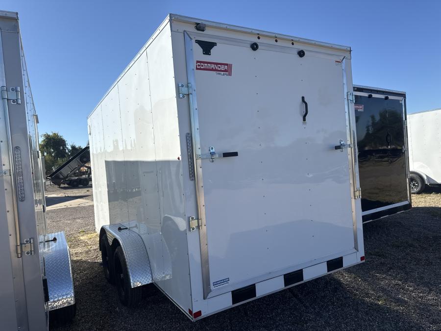 7X16 7X16 V NOSE ENCLOSED STD RAMP DOOR 7K BY CARRY ON Image 1