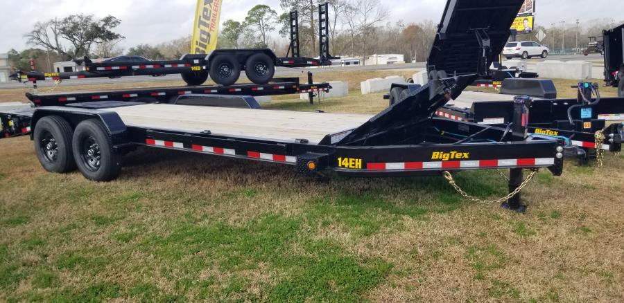 Big Tex 14EH, Equipment, 83″ x 20′, 15.4K, Dovetail, Mega Ramps, X-Series Image 0