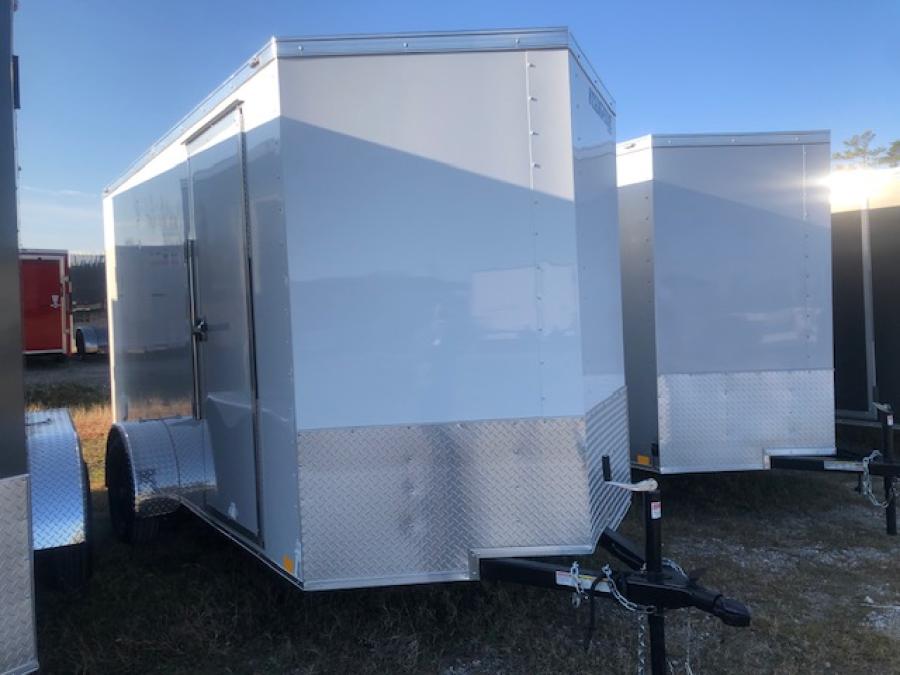 STAS STALL 6X12 SA WHITE RD STD 6HT  08465 Image 1