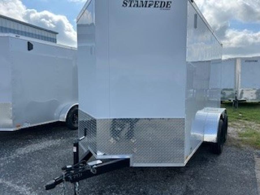 STAS STALL 6X12 TA WHITE RD STD 7H Image 0