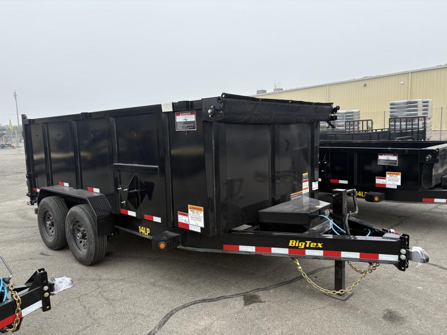 Big Tex 14LP, Dump, 83" x 14', 14K, 4' Sides Image 0