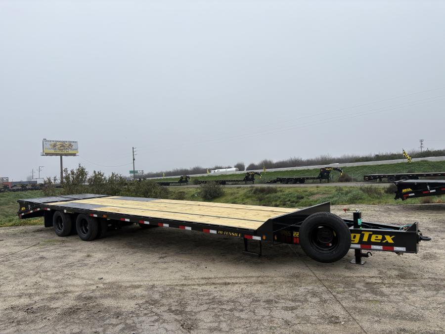 Big Tex 22PH, Pintle, 102″ x 25′, 23.9K, Dovetail, Mega Ramps Image 0