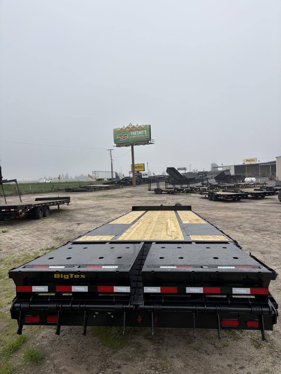 Big Tex 22PH, Pintle, 102″ x 25′, 23.9K, Dovetail, Mega Ramps Image 1