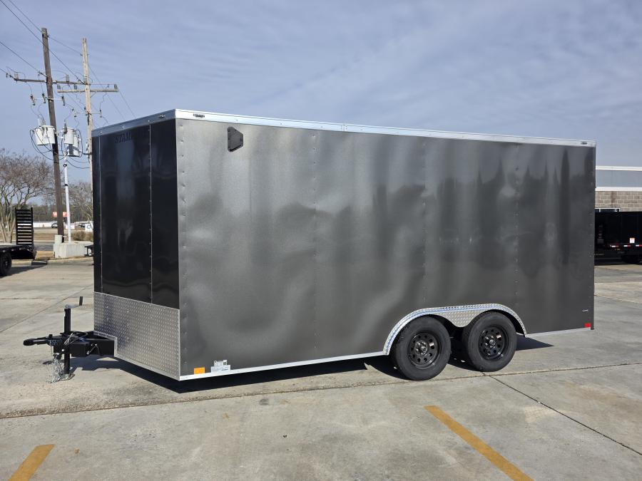 STAS STALL 85X16 TA CHARCOAL RD STD 66 Image 1