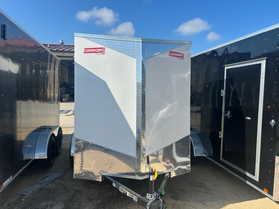 6X10 6X10 V NOSE ENCLOSED STD RAMP DOOR 3K BY CARRY ON Image 0