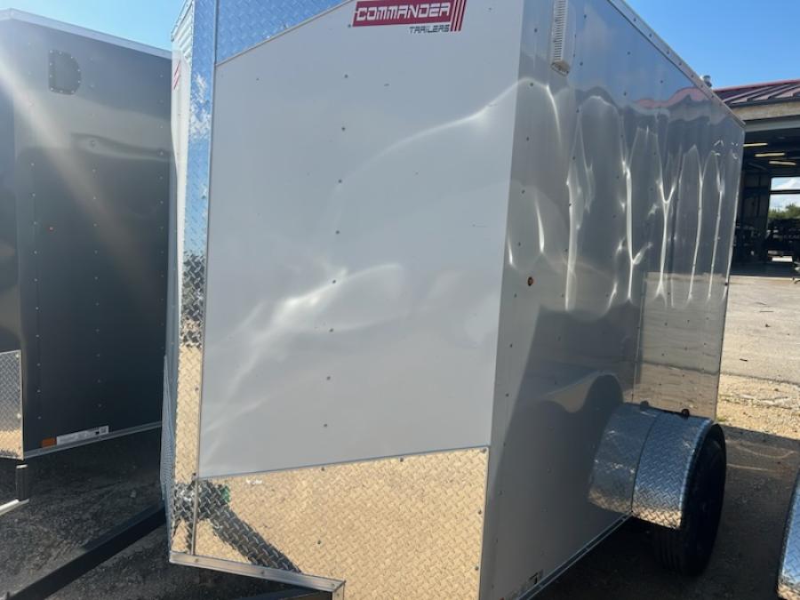 6X10 6X10 V NOSE ENCLOSED STD RAMP DOOR 3K BY CARRY ON Image 2