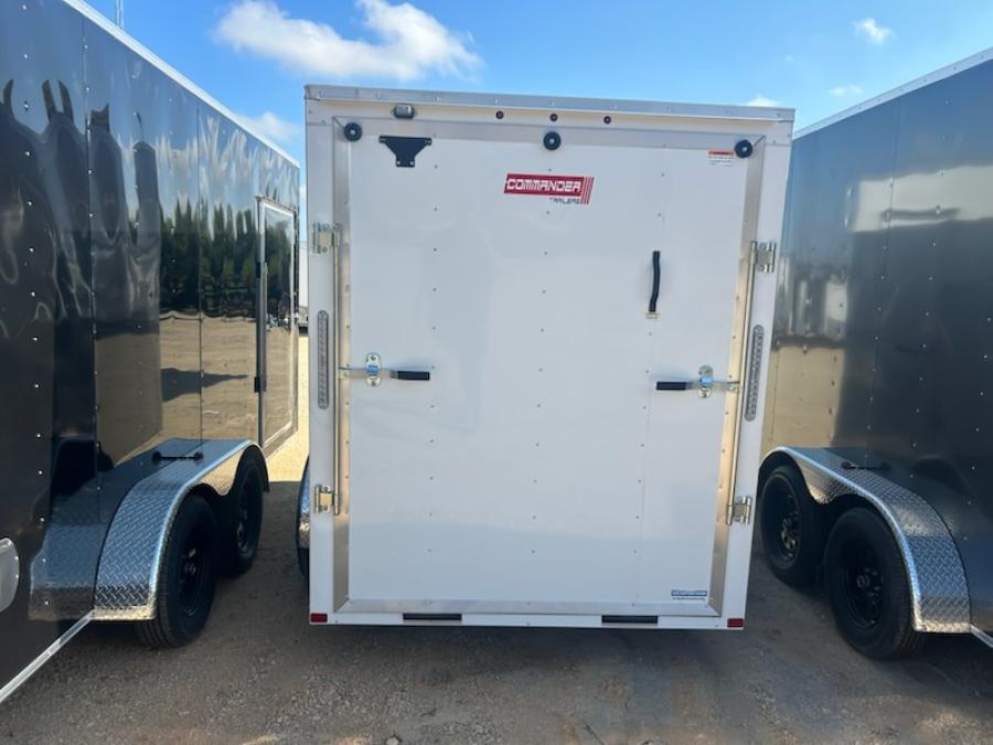 6X10 6X10 V NOSE ENCLOSED STD RAMP DOOR 3K BY CARRY ON Image 3