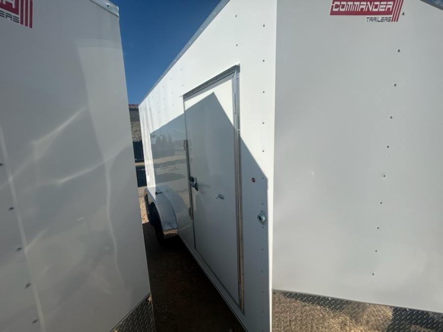 7X16 7X16 V NOSE ENCLOSED STD RAMP DOOR 7K BY CARRY ON Image 1