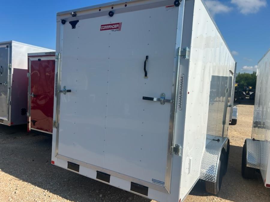 7X16 7X16 V NOSE ENCLOSED STD RAMP DOOR 7K BY CARRY ON Image 2