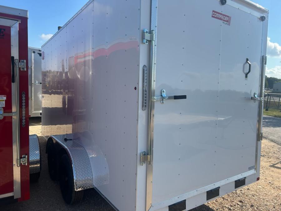 7X16 7X16 V NOSE ENCLOSED STD RAMP DOOR 7K BY CARRY ON Image 3