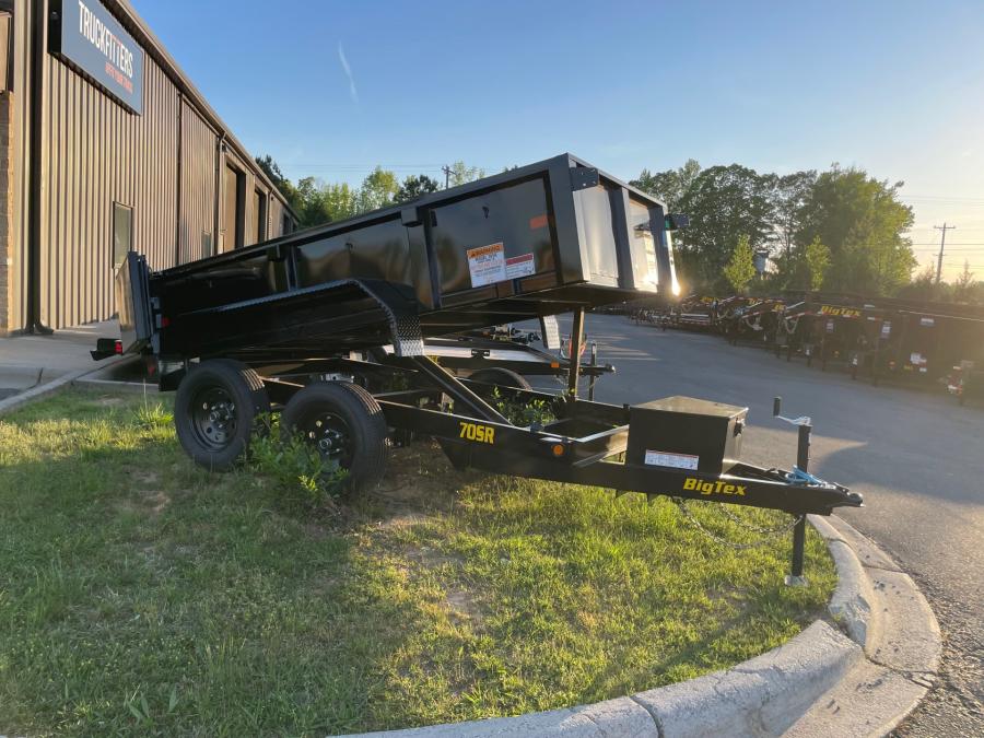 Big Tex 70SR, Dump, 60" x 10', 7K, Double Rear Doors Image 0