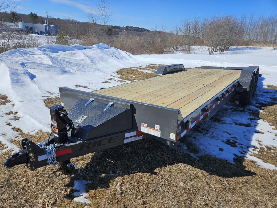 Rice Trailers FME RICE - MAGNUM 14K EQUIPMENT HAULER 18+3 GREY - STANDARD Image 0