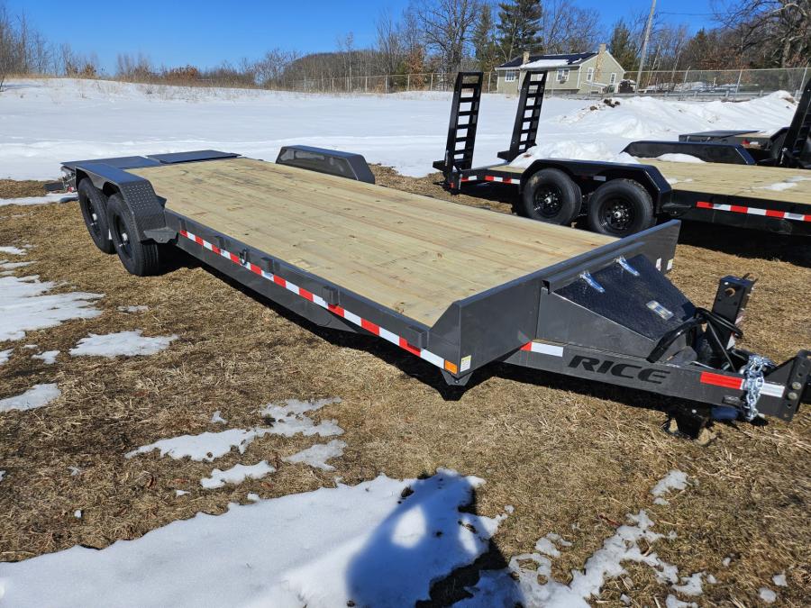 Rice Trailers FME RICE - MAGNUM 14K EQUIPMENT HAULER 18+3 GREY - STANDARD Image 1