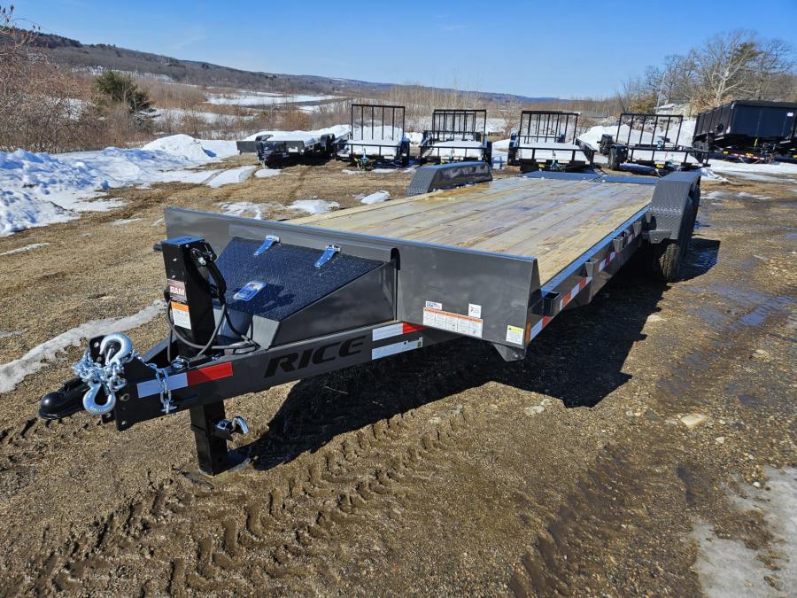 Rice Trailers FME RICE - MAGNUM 14K EQUIPMENT HAULER 20+3 GREY - STANDARD Image 1