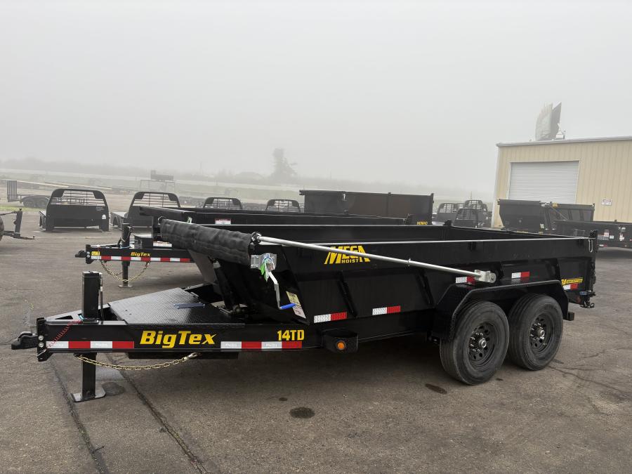 Big Tex 14TD 15.4K HD TELESCOPIC DUMP 83″x1 6SIR, X-SERIES PKG, BLK Image 0